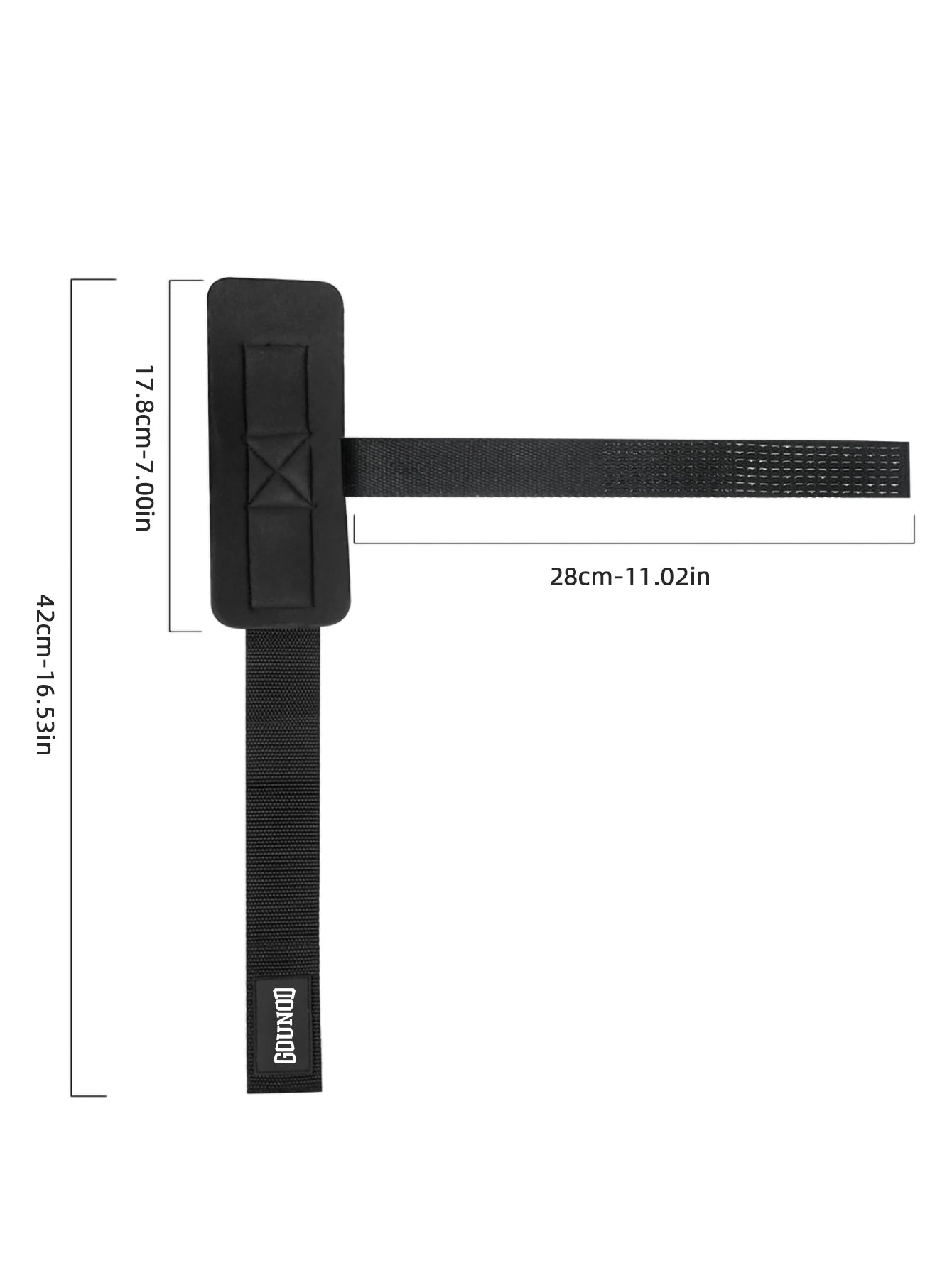 Strap - Faixa de Levantamento de Peso com Pulso – Bandas de Aderência para Academia