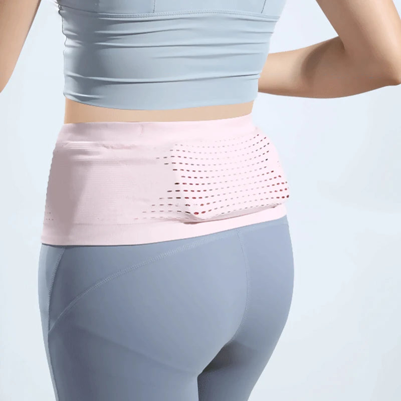 Cinto de Corrida Invisível e Sem Costura - Bolsa de Cintura Unissex para Esportes