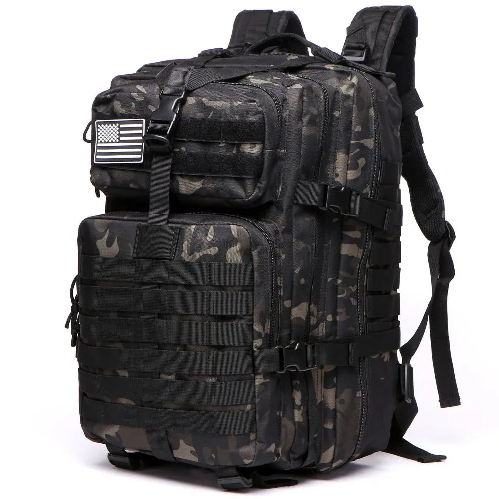 Mochilas Táticas de Nylon 1000D Impermeáveis - 25L/50L