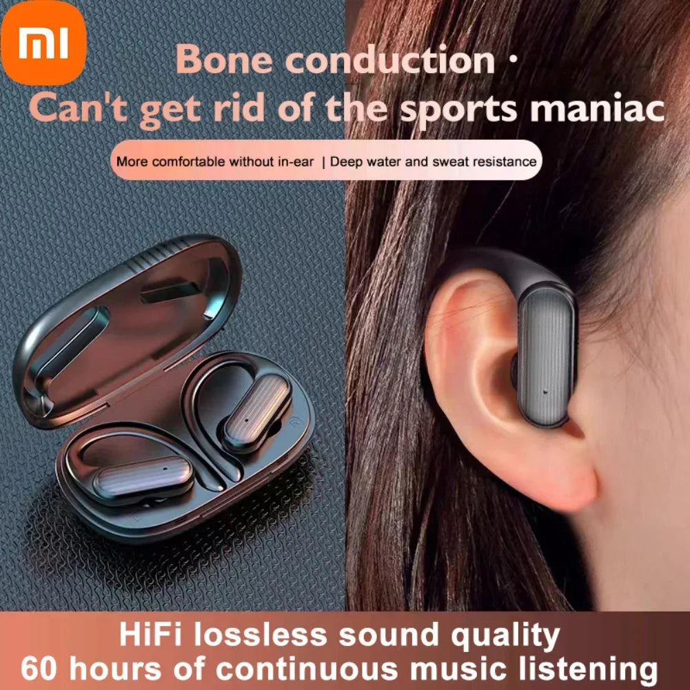 Fone de Ouvido Xiaomi A520 com Controle por Toque Bluetooth 5.3 Hi-Fi Estéreo – Perfeito para Esportes e Atividades ao Ar Livre