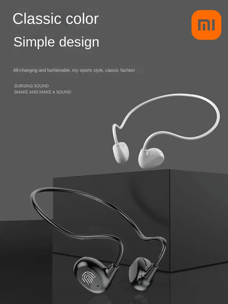 Fone de Ouvido Bluetooth de Condução Óssea Xiaomi – Qualidade Hi-Fi para Esportes e Atividades ao Ar Livre