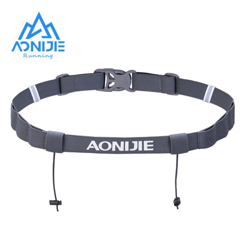 Cinta para Número de Corrida Unissex AONIJIE E4076 – Ideal para Triatlos e Maratonas