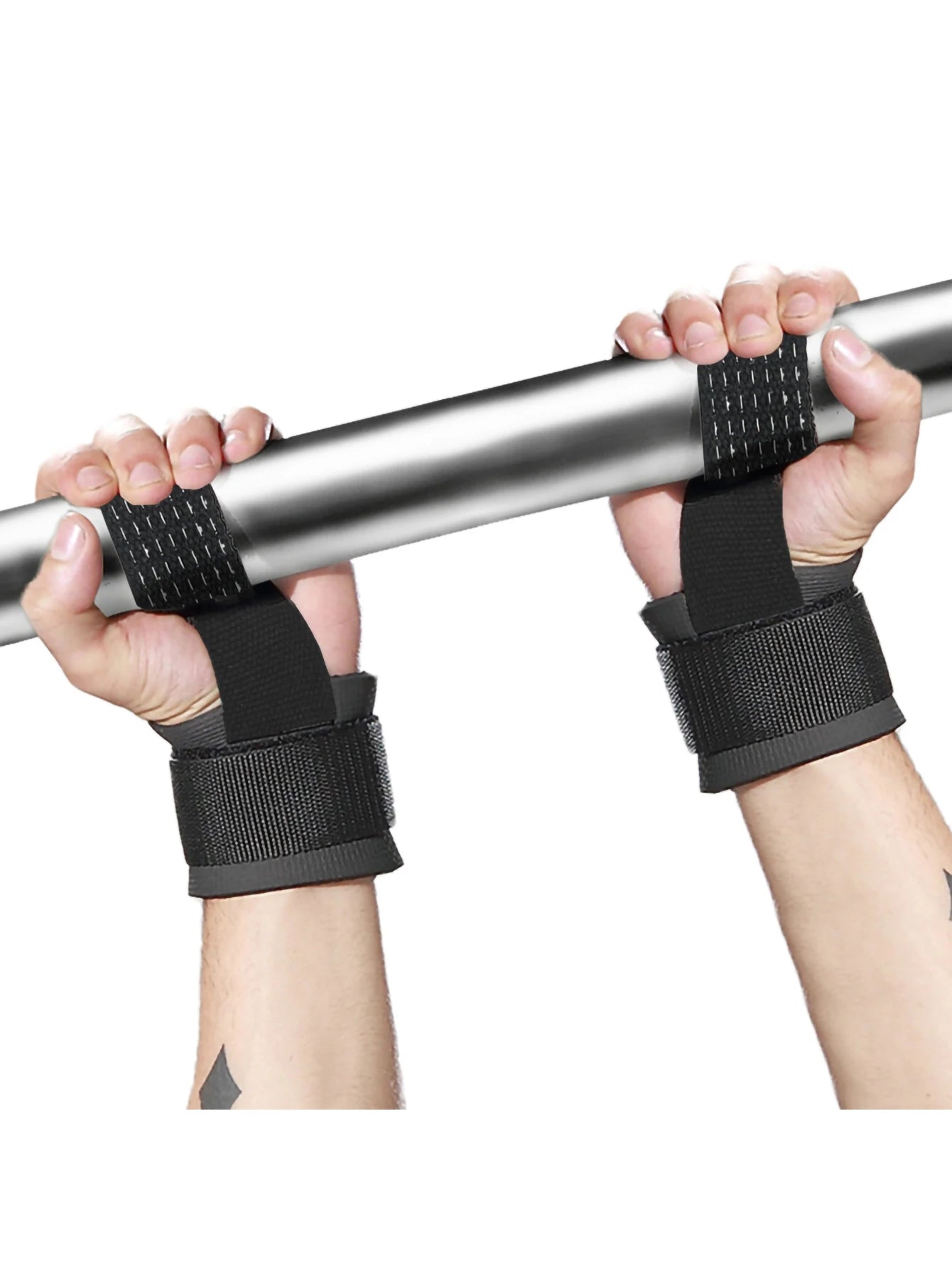 Strap - Faixa de Levantamento de Peso com Pulso – Bandas de Aderência para Academia