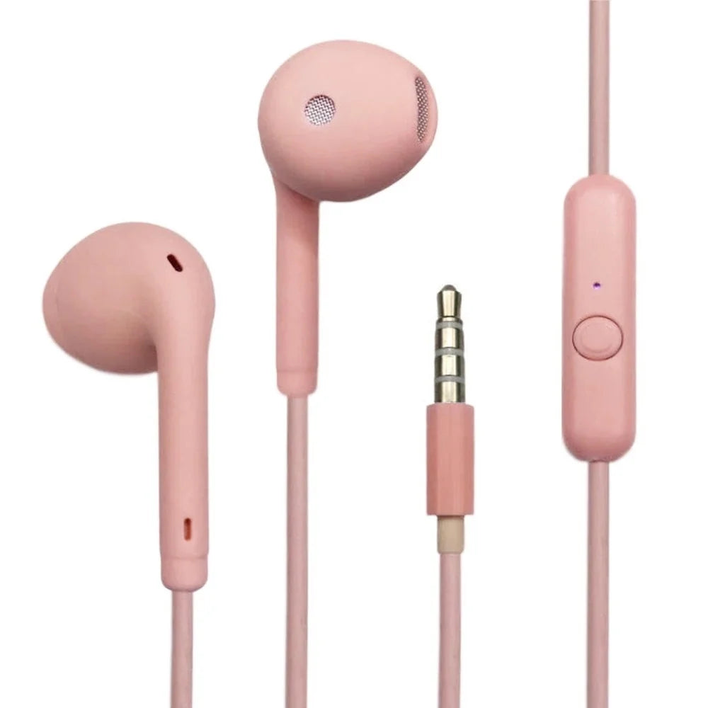 Fone De Ouvido P2 Estéreo Com Microfone Macaron