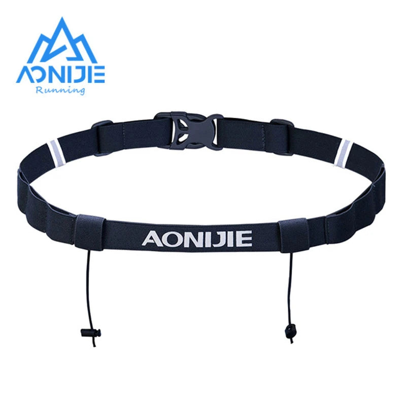 Cinta para Número de Corrida Unissex AONIJIE E4076 – Ideal para Triatlos e Maratonas