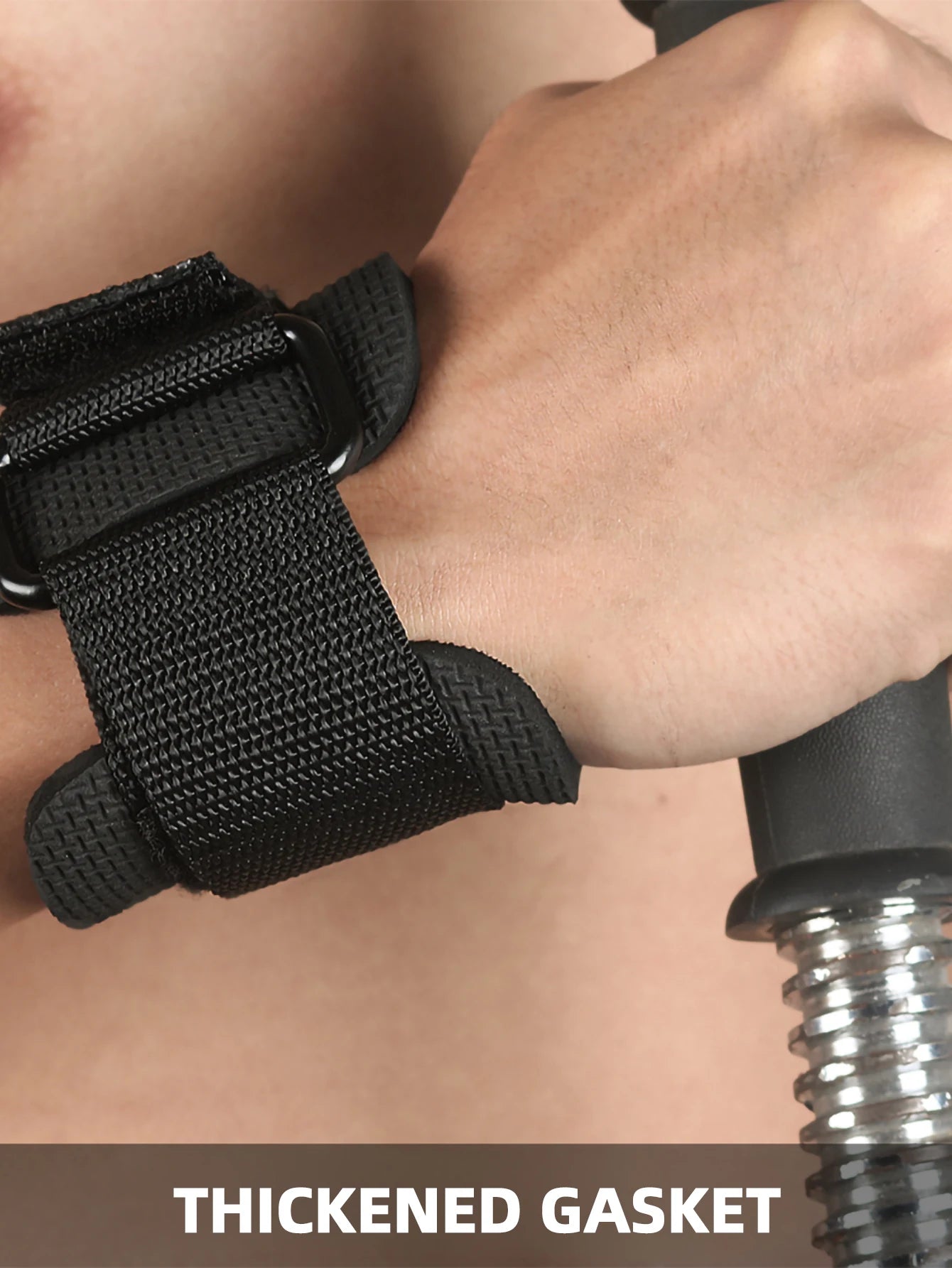 Strap - Faixa de Levantamento de Peso com Pulso – Bandas de Aderência para Academia