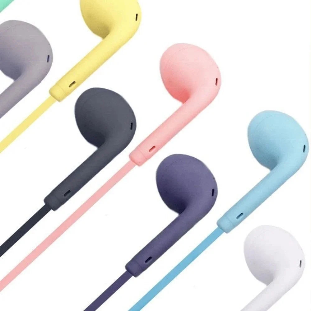 Fone De Ouvido P2 Estéreo Com Microfone Macaron