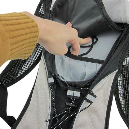 Mochila de Hidratação com Reservatório de Água de 2L