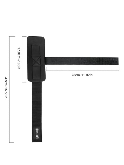 Strap - Faixa de Levantamento de Peso com Pulso – Bandas de Aderência para Academia