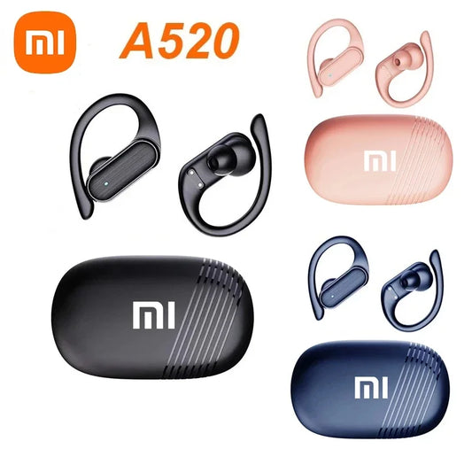 Fone de Ouvido Xiaomi A520 com Controle por Toque Bluetooth 5.3 Hi-Fi Estéreo – Perfeito para Esportes e Atividades ao Ar Livre