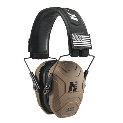 Protetor Auditivo Militar V40 – Earmuff Tático para Tiro Esportivo e Operações Outdoor
