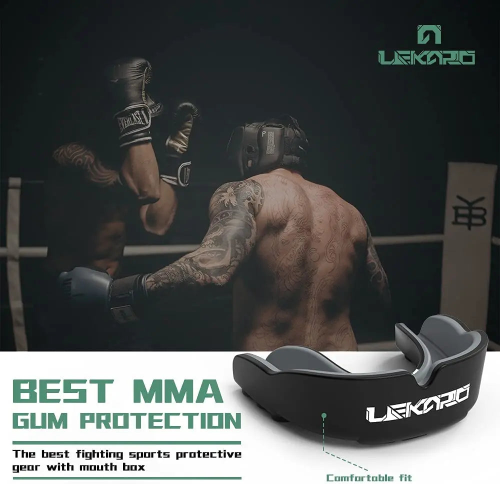 Protetor Bucal Profissional para Esportes de Combate - Boxe, MMA, Muay Thai - Treinamento e Proteção Dentária para Crianças