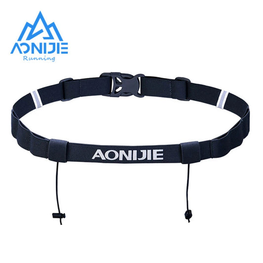 Cinta para Número de Corrida Unissex AONIJIE E4076 – Ideal para Triatlos e Maratonas