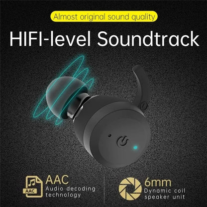 Fone de Ouvido Sem Fio Bluetooth IPX7 à Prova d'Água – Ideal para Esportes e Corrida