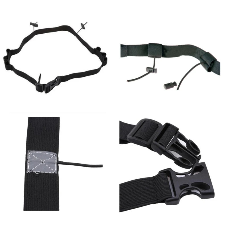 Cinta de Corrida com Suporte para Número – Ideal para Triatlos, Maratonas e Ciclismo