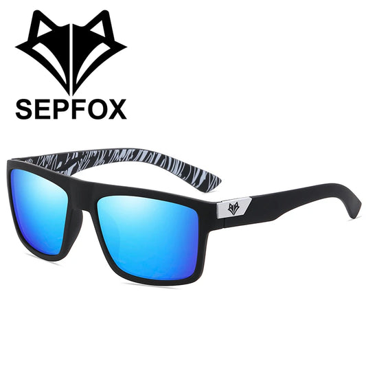 Óculos de Sol Polarizados SEPFOX para Corrida - Unissex - Esportes ao Ar Livre - UV400