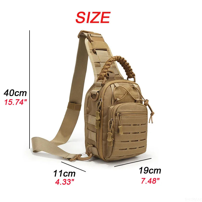 Mochila Outdoor Impermeável para Trekking, Camping, Hiking, Caça, Viagens e Pesca