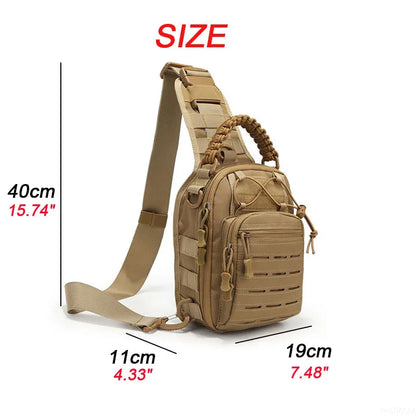 Mochila Outdoor Impermeável para Trekking, Camping, Hiking, Caça, Viagens e Pesca